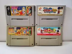 スーパーファミコン　がんばれゴエモン4本セット