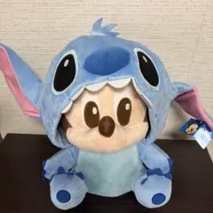 スティッチ ぬいぐるみ 大きめ ヘッドフォン付き 一番くじ ラストワン