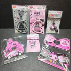 マイメロディ クロミ Happyくじ 7点セット