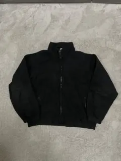 90s〜00sEddie Bauer ブラック フリースジャケット L
