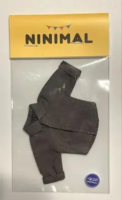 オビツ11 ディーラー製 長袖シャツ ダークグレー NINIMAL