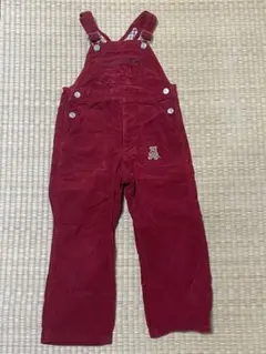 値下げしました　ミキハウス　オーバーオール　110cm