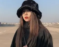 SALE　残少し！大HIT♡韓国　バケットハット　ファー　ボア
