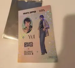 FRUITS ZIPPER GLOBAL WORK コラボ トレカ YUIのサムネイル