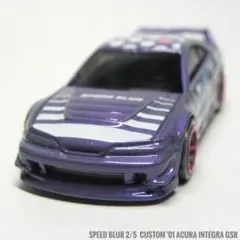 Hot Wheels CUSTOM '01 ACURA INTEGRA GSR
