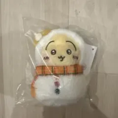 ちいかわ　くじ　E賞　マスコット(うさぎ) 雪だるま