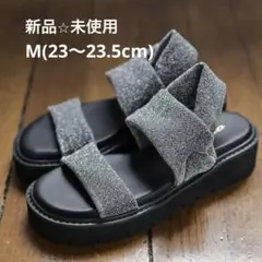 セスト【公式ショップ限定販売】ストレッチフィット軽量厚底ボリュームサンダル Mのサムネイル