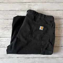 べ*ー様 Carhartt ペインターパンツ B324 ブラック W44 L32