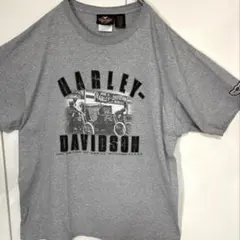 Harley-Davidson 100周年記念 Tシャツ グレー