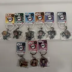 鬼滅の刃 ご当地キーホルダー 限定 新撰組 新選組 大阪 京都 9個セット