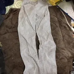 MPS グレンチェック ロングパンツ