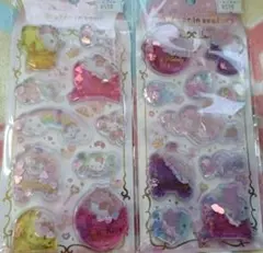 サンリオ ウォーターシール ハローキティ マイメロディ ボンボンドロップシール