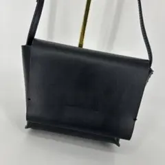 ☆新品未使用☆HAYNI.☆ヘイニ☆レザーショルダーバッグ☆ブラックのサムネイル
