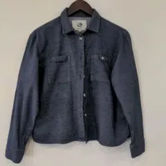 ONIGIRI ダークブルー 長袖シャツ M