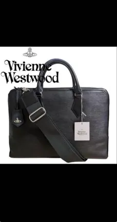 ヴィヴィアンウエストウッド ビジネスバッグ VWB841 アドヴァン 黒 メンズ