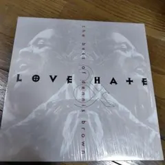 DENNIS BROWN LOVE＆HATE LP レゲエレコード REGGAE