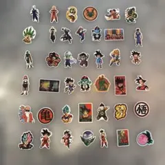 ドラゴンボールキャラクター ステッカーセット