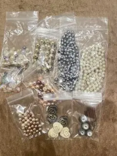 ビーズ まとめ売り ハンドメイド素材 大人カラー