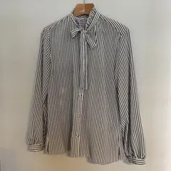 マルティニーク2wayストライプブラウス★極美品