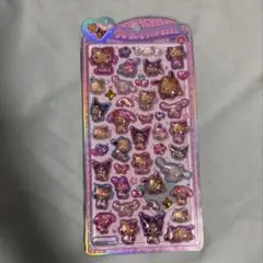 【正規品】　日焼けサンリオキャラクターズ　うるちゅるポップシール　日焼けキティ