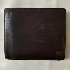 LANVIN ダークブラウン 二つ折り財布のサムネイル