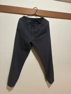 green label relaxing グレー イージーパンツ