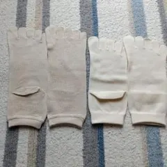 <新品未使用>冷え取り五本指靴下 2セット