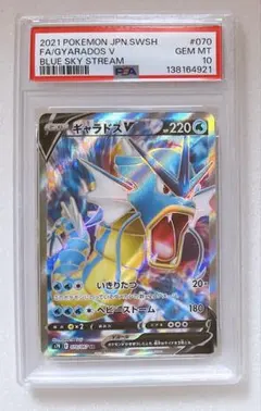 00番 世界360枚 PSA10 ギャラドスV SR gyarados 53 - メルカリ