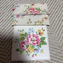 Cath Kidston 花柄コンパクトミラー 、ティッシュケースのサムネイル