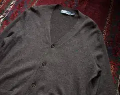 Polo by Ralph Lauren カーディガン M ウール ダークグレー