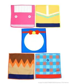 【新品】ドラえもん服の模様タオルセット5枚