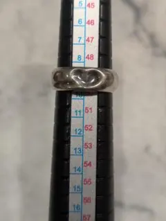 ティファニー Tiffany バタフライ リボン リング 約12号 シルバー