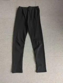 Bee des Bee　レギンスパンツ　裏起毛　　１４０　黒　ビーデスビー