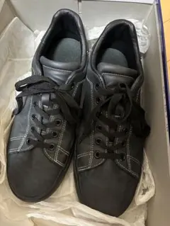 【VINTAGE】フェードステッチスニーカー 26.5cm ブラックのサムネイル