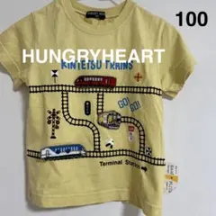 HUNGRY HEART 近鉄電車 Tシャツ 100cmのサムネイル