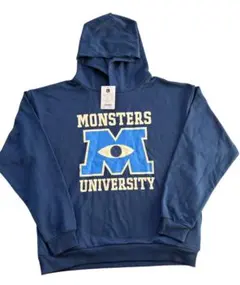 モンスターズユニバーシティ フード付きパーカーL