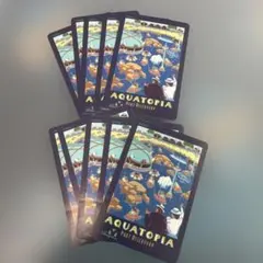 東京ディズニーシー アクアトピア シール 10枚