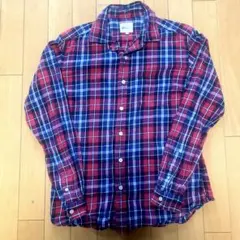 THE SHOP TK MIXPICE チェック長袖シャツ　Mのサムネイル