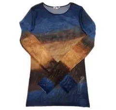 美品　ザラ　ZARA シアーカットソー　マルチカラー