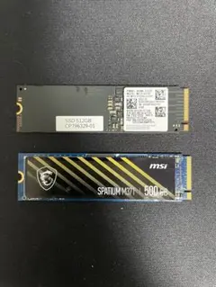 m.2 SSD 512GB 2本