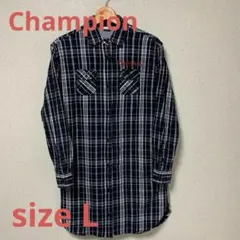 【最終値下げ】 champion ロングネルシャツのサムネイル
