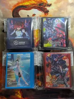ウイングガンダムゼロカスタム スリーブ 未開封品 ガンダムウォー 大会