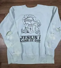 セントマイケル　LAMB OF GOD トレーナー L スウェット SAINT MICHAEL LAMB OF GOD スウェット トレーナー - メルカリ