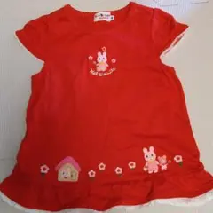 相談中　美品　ミキハウス ホットビスケッツ　トップス チュニック　90