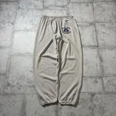 90s ChampionチャンピオンUSA製スウェットパンツ霜降りグレー古着L