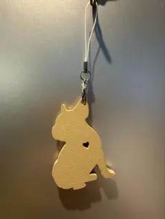 ☆フレンチブルドッグ☆シンプル キーホルダー