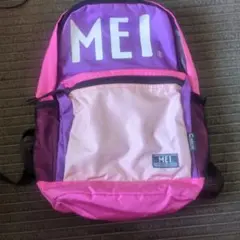 MEI リュック 紫 ピンクのサムネイル