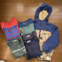 男児服　アウター130　長袖　半袖140 7枚セット