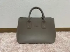 FURLA ハンドバッグ グレー