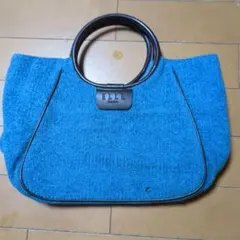 ELLE Lumière トートバッグ ブルー